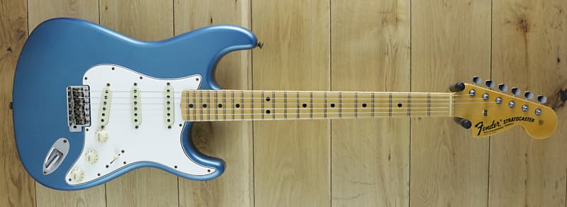 Fender Custom Shop 68 Strat Journeyman Relic, Aged Lake Placid Blue CZ555502 image 1