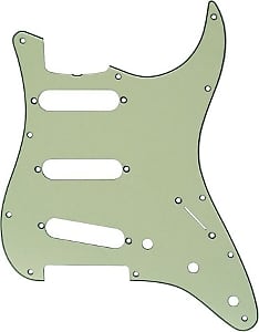 Hosco SC-G3P Battipenna per chitarra elettrica tipo Strato Verde Mint image 1