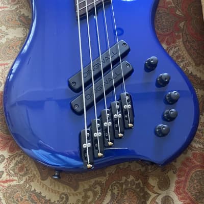 Dingwall Lee Sklar Signature 5 String Bass 2015 Candy Blueberry Gloss image 3