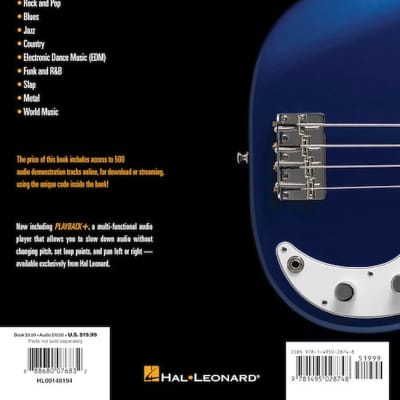 Bass Lines - Hal Leonard Bass Method
500 Grooves * All Styles * All Levels image 7