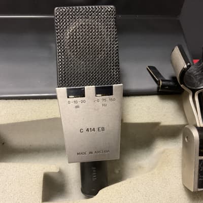 AKG EB 414 SILVER VINTAGE CK12 nylon capsule original image 20