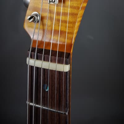 Manuel Ali Guitars Custom Thinline Relic  2020 relic black image 9