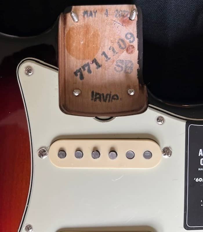 Fender American Original 60's Stratocaster Fully Loaded Body Fender American Original 60's Stratocaster Fully Loaded Body