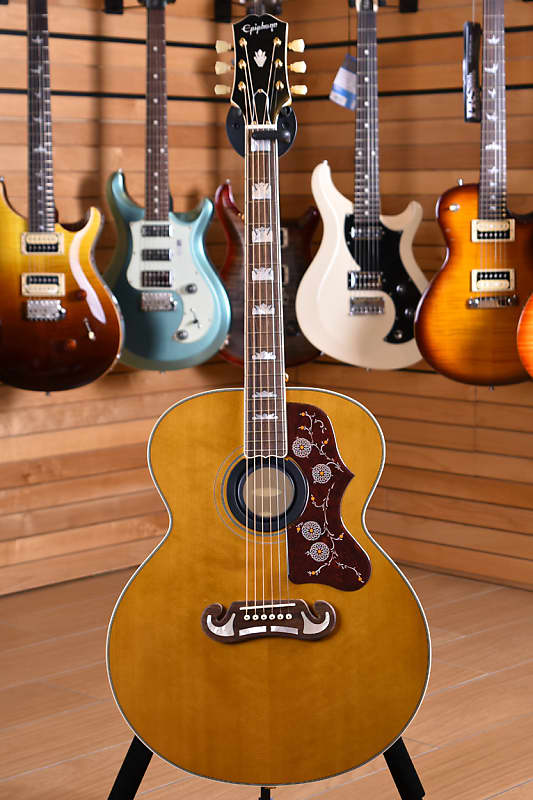 Epiphone Inspired by Gibson J-200 Aged Natural Antique Gloss