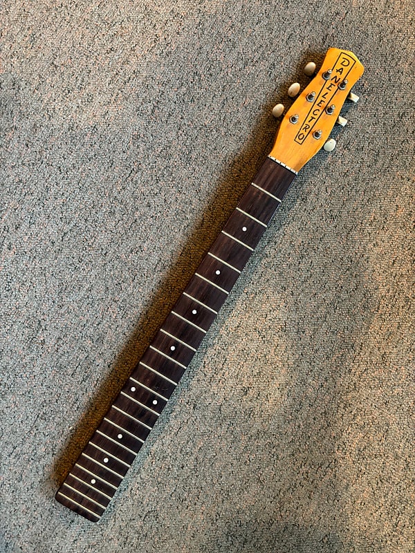 Vintage 1960s Danelectro Guitar Neck & Tuners Reverb