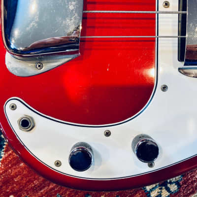 Fender Precision Bass 1966 Candy Apple Red image 5