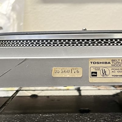 TOSHIBA SR-F450 Belt Drive Fully Automatic Turntable; Tested image 6