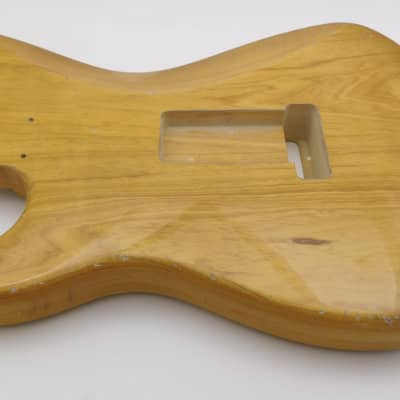 3lbs 12oz BloomDoom Nitro Lacquer Aged Relic Natural S-Style Vintage Custom Guitar Body image 15