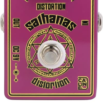 Caline CP-501S Salhanas Distortion Guitar Effect Pedal for Electric Guitar and Bass for sale