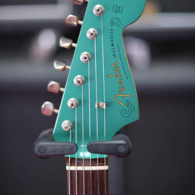 Fender Japan Ocean Turquoise Metallic CIJ 1999 Matching Headstock image 12
