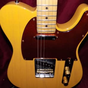 2013 Fender American Deluxe Telecaster Butterscotch Blonde image 2