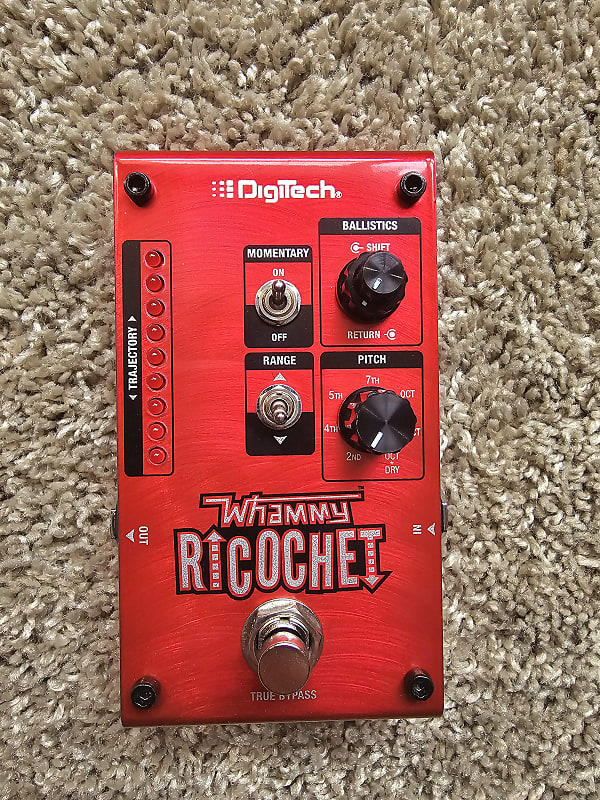 DigiTech Digitech Whammy Ricochet Pitch Shift Pedal - Red | Reverb