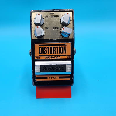 Vintage 80s Guyatone PS-011 Distortion Sustainer Guitar Effect Pedal Bass Japan image 1