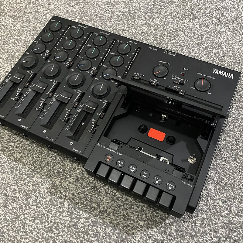 Yamaha mt50 Multitrack Analog 4 Track Cassette Recorder 1990s Reverb