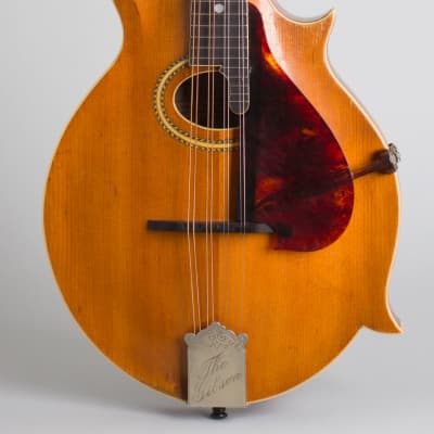 Gibson  F-4 Carved Top Mandolin (1911), ser. #14487, original black hard shell case. image 3
