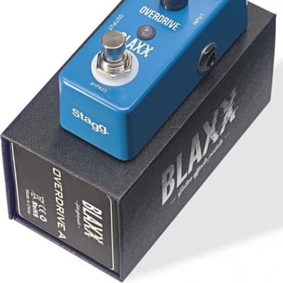Blaxx by Stagg Model BX-DRIVE A Electric Guitar Overdrive Effect Pedal image 1