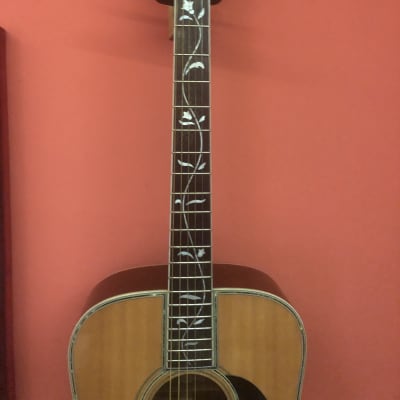 Morris W-619 Tree of Life 1975 Martin D45/ D60 Taylor Style Acoustic + Ultra Rare Case image 1