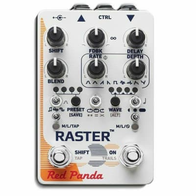 Reverb.com listing, price, conditions, and images for red-panda-raster-2