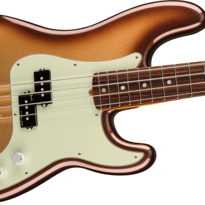 Fender American Ultra Precision Bass®, Rosewood Fingerboard, Mocha Burst - US22067183 image 4
