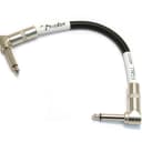 Fender Custom Shop 6'' Black Cable - 1 cable