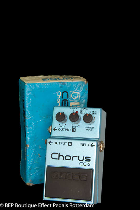 Boss CE-3 Chorus Ensemble 1987 s/n 745000 Japan as used by David Gilmour