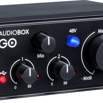 New PreSonus AudioBox GO USB-C MAC/PC iPad Audio Interface DAW 
