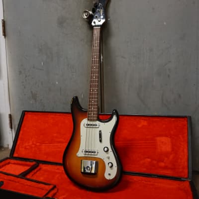 Yamaha Sb-2 1967 Sunburst Vintage Bass image 5