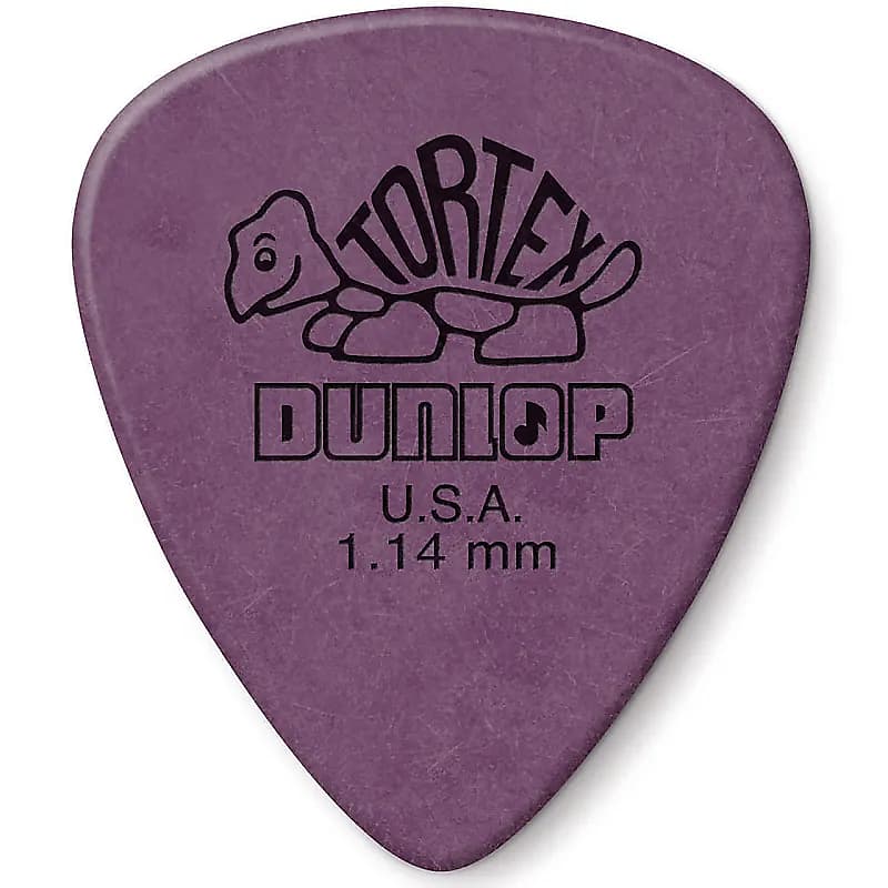 Dunlop 418R114 Tortex Standard 1.14mm Guitar Picks (72-Pack) image 1