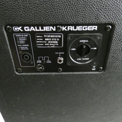 Used Gallien Krueger NEO 212 Bass Speaker Cabinets Other image 8