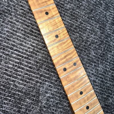 warmoth roasted flame maple neck