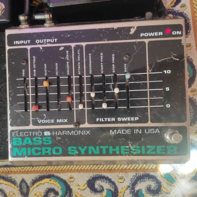 Electro-Harmonix Bass Micro Synthesizer | Reverb