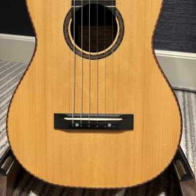 Pepe Romero Little Pepe B6 guilele - baritone guitar ukulele 2021 - French polish shellac image 2