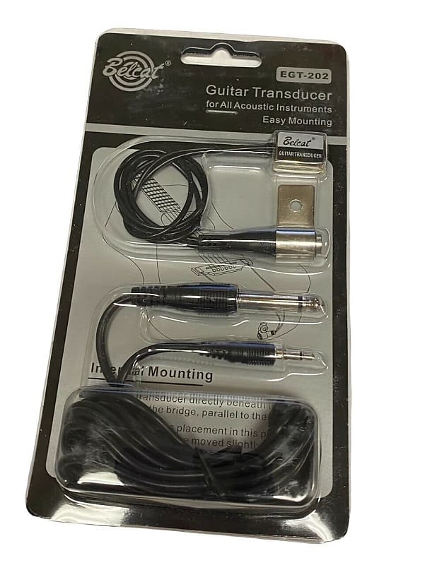 EGT-202 (1)Twin Guitar Transducer /Acoustic Guitar Pickup New High Quality image 1