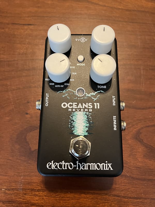 Electro-Harmonix Oceans 11 Reverb 2018 - Present - Black | Reverb