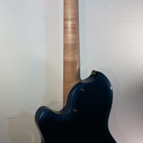 Supro USA Ozark NAMM Prototype OZ2 Electric Guitar 2014 Blue / Roadhouse USA Pickups / One of a Kind image 5