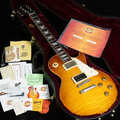 Gibson Custom Shop Historic Collection '58 Les Paul Standard Flame Top 1997  - 2002 | Reverb