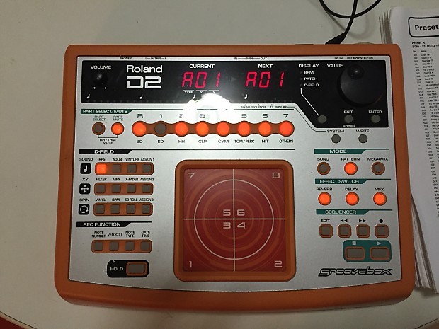 MATRIXSYNTH: Roland D2 Groovebox