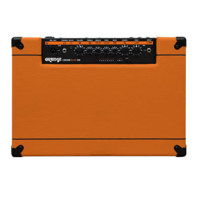 Orange Amps Crush Bass 100 Combo Amp (Orange) - 1x15 Inch 100W with Parametric Mid Control, Active 3 Band EQ, Bi-Amp Inspired Blend & Gain Controls (Foot switchable) image 5
