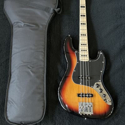 Fender Geddy Lee signature jazz bass MN #3TSB - Three tone sunburst/ 9 lbs. 0.0oz #mx22232240 image 1