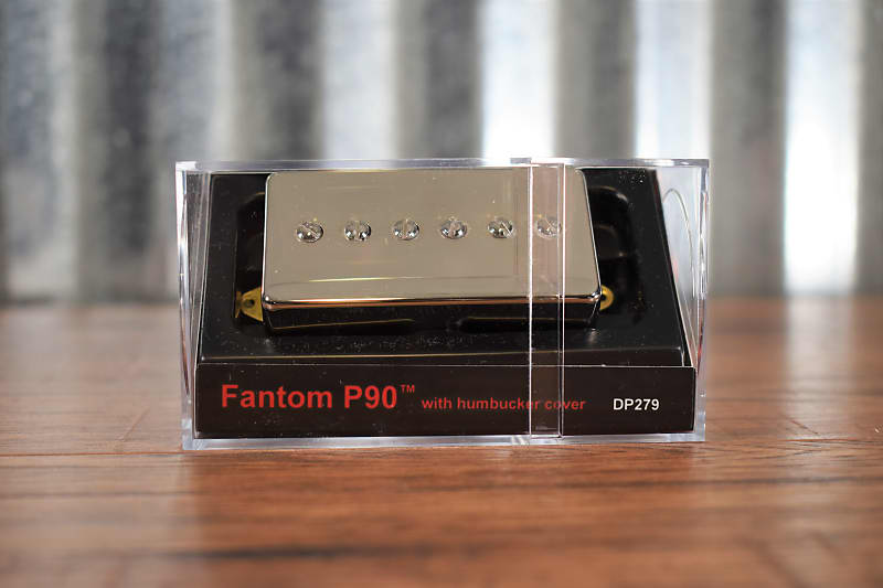 DiMarzio DP279 Fantom P90 Full Size Humbucker Cover Nickel DP279N