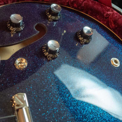 2018 Gibson ES-335 1959 RI in Brunswick Blue Sparkle OHSC Mint International Shipping w/ CITES *r573 image 9