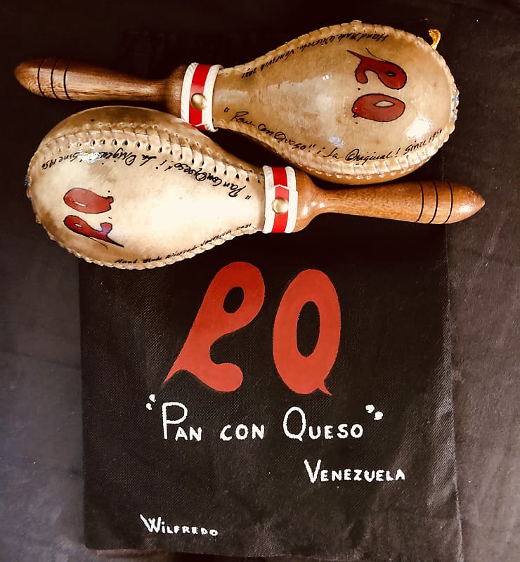 Pan Con Queso Maracas Medium Rawhide/clear coat | Reverb