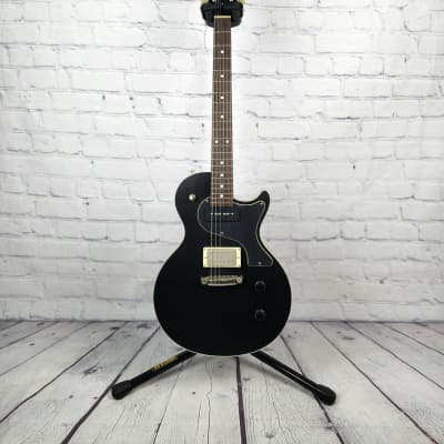 Nik Huber Krautster II Single Cut Electric Guitar Custom Worn Onyx Black for sale