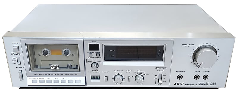 Vintage Akai GX-F35 Stereo Cassette Deck - Serviced