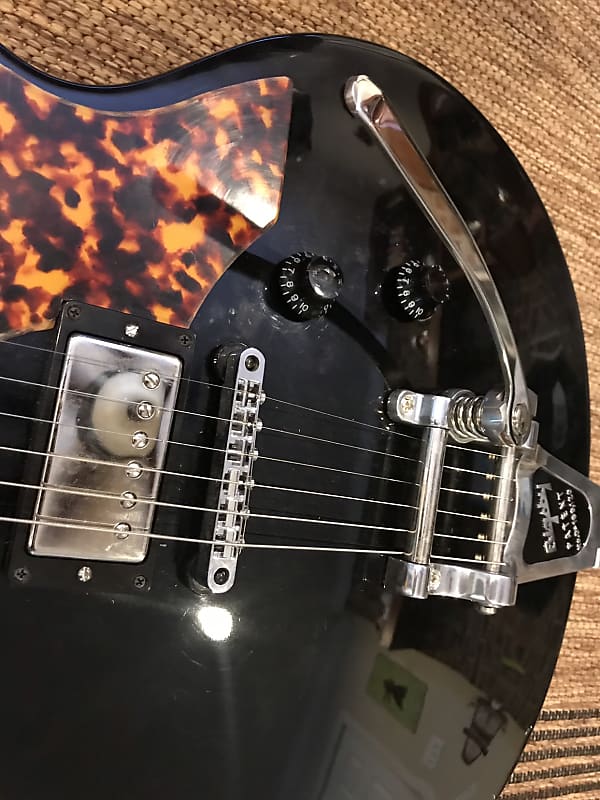 Gibson Memphis 335 Studio Single Humbucker Bigsby B7 Ebony