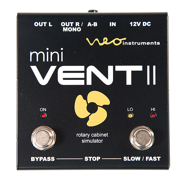 Neo Instruments Mini Vent II Rotary Speaker Cab Simulator Pedal image 1