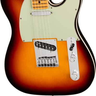 Fender American Ultra Telecaster Electric Guitar. Maple FB, Ultraburst image 5