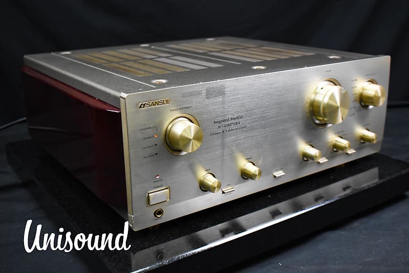 Sansui AU-α907NRA Integrated Amplifier in Very Good Condition | Reverb