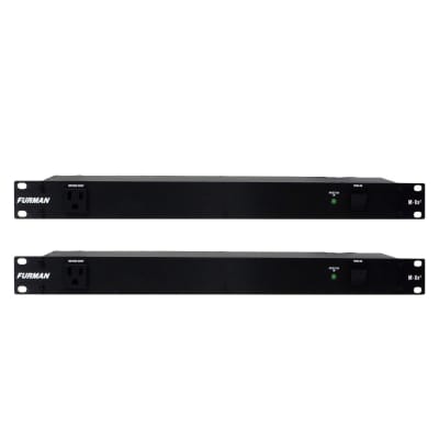 Furman M-8x2 Merit Series Performance 8 Outlet Rackmount Power Conditioner 2-Pack image 1