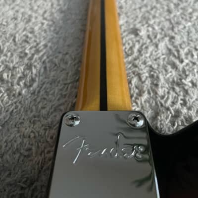 Fender Modern Player Telecaster Thinline Deluxe 2015 P90 Sunburst Rare Guitar image 10